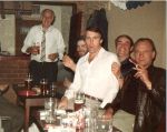 Click to view big image Ken Curzon, Dave Lees, Ron Schofield, Arthur Harby, Fred Groombridge. Early 80s